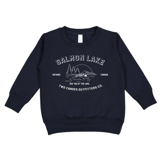 Toddler | Salmon Lake | Classic Loon Fleece Crewneck