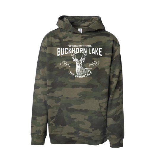 Kids | Classic Buck Head Fleece Hoodie