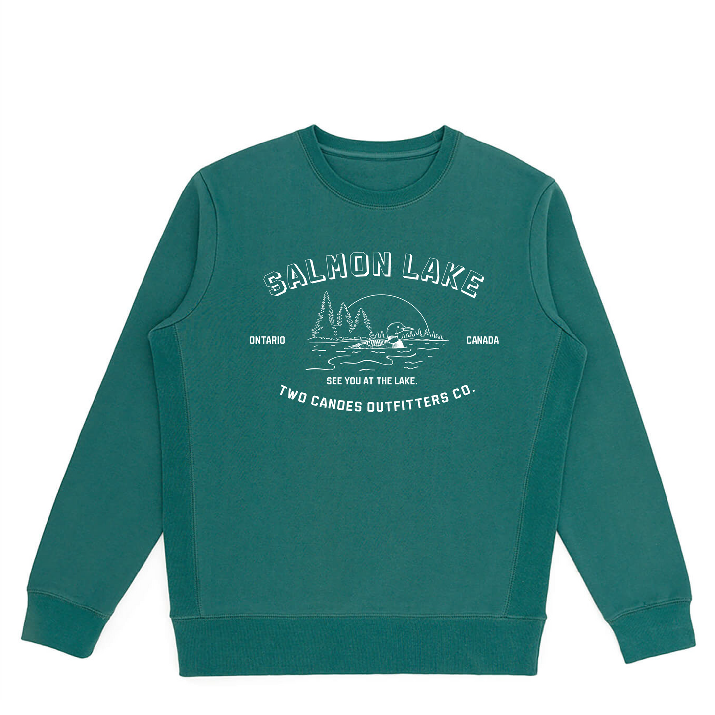 Salmon Lake | Classic Loon Fleece Crewneck