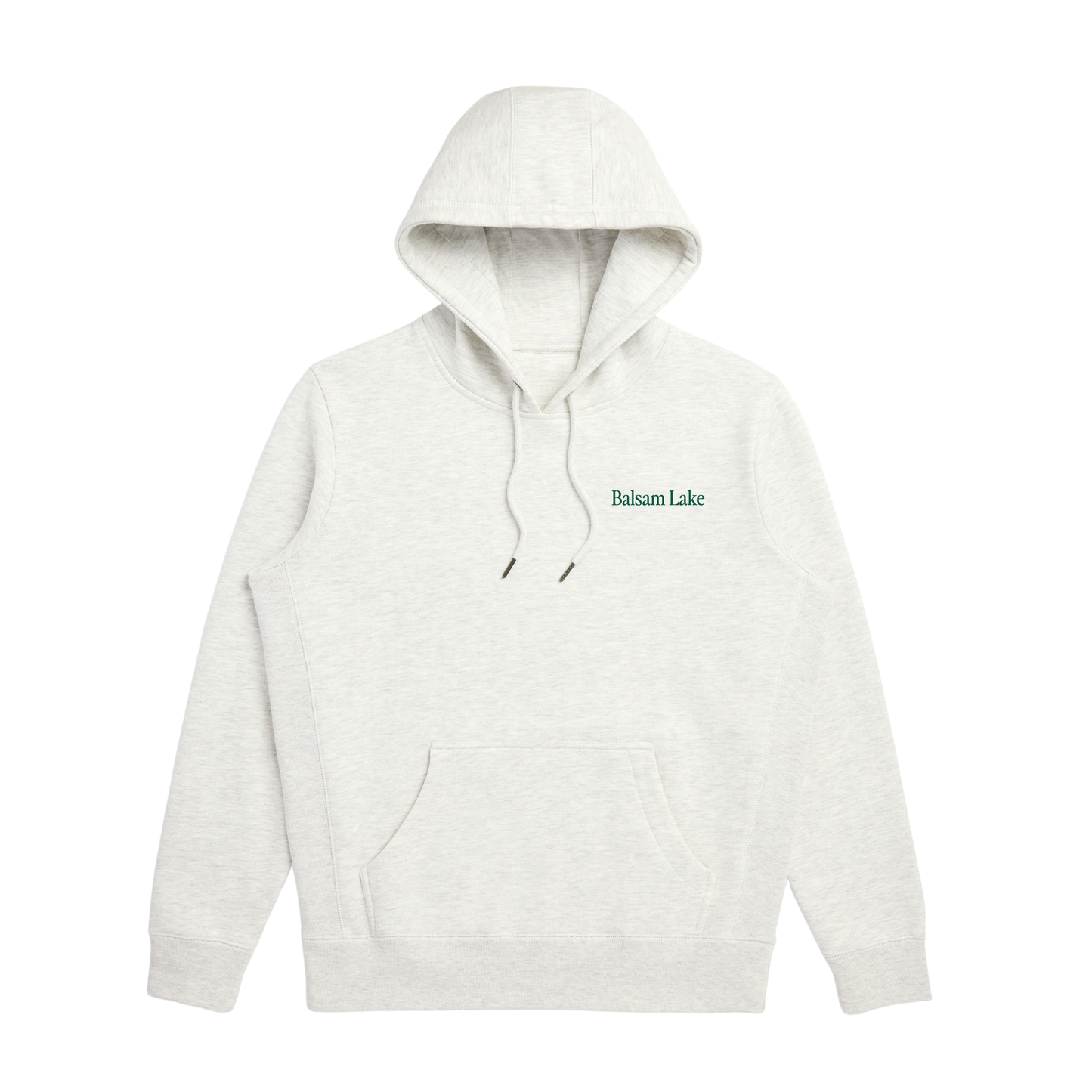 Basic Minimalist Fleece Hoodie