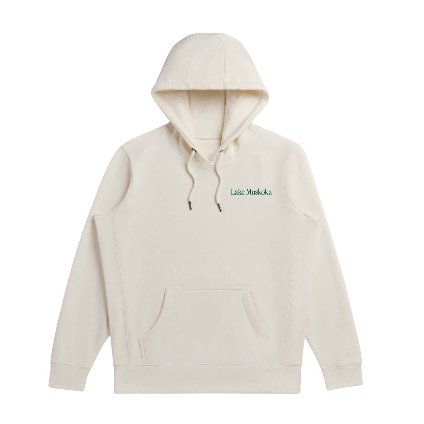 Basic Minimalist Fleece Hoodie