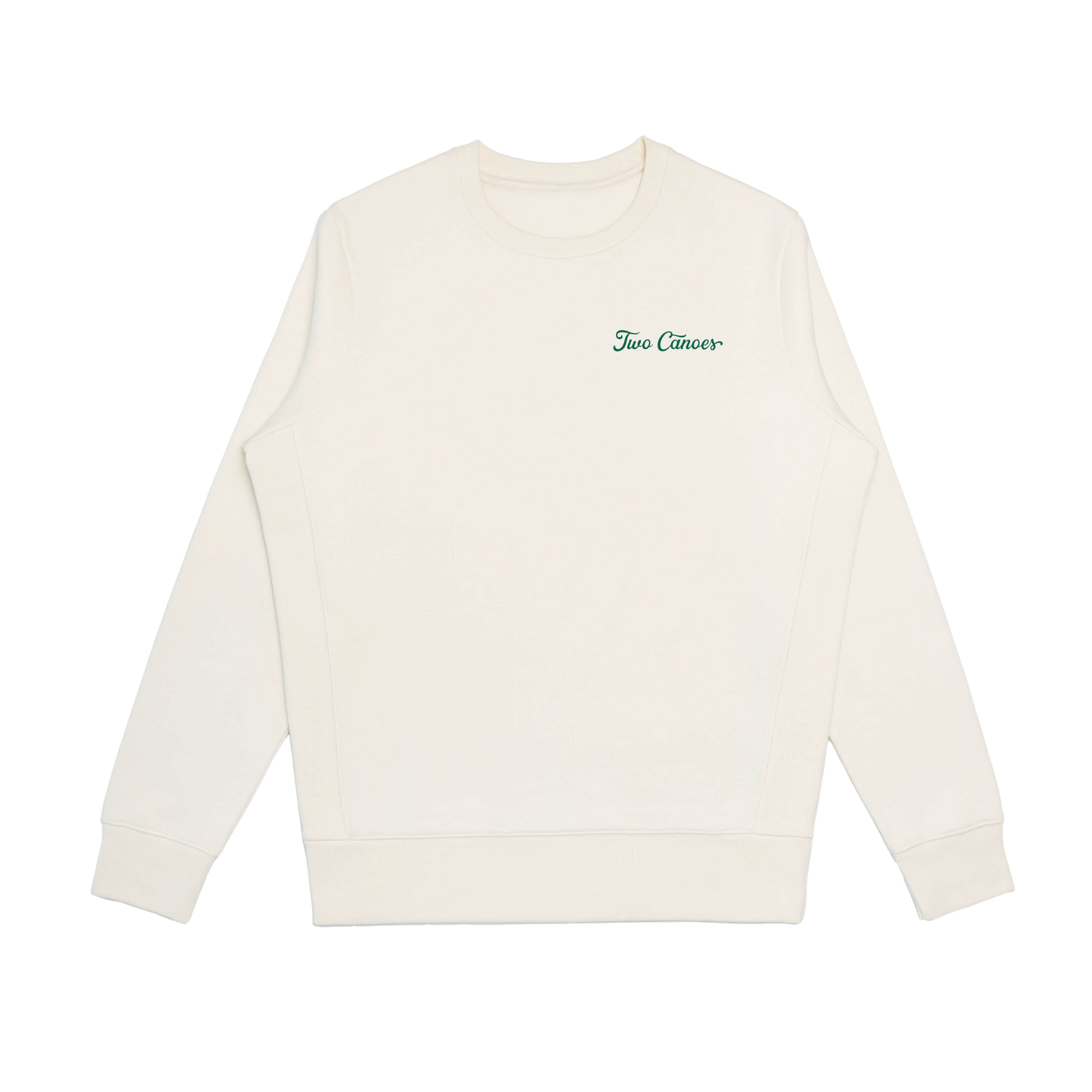 Two Canoes Minimalist Fleece Crewneck