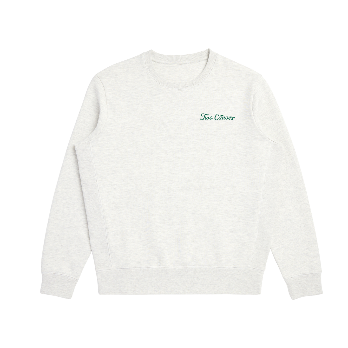 Two Canoes Minimalist Fleece Crewneck