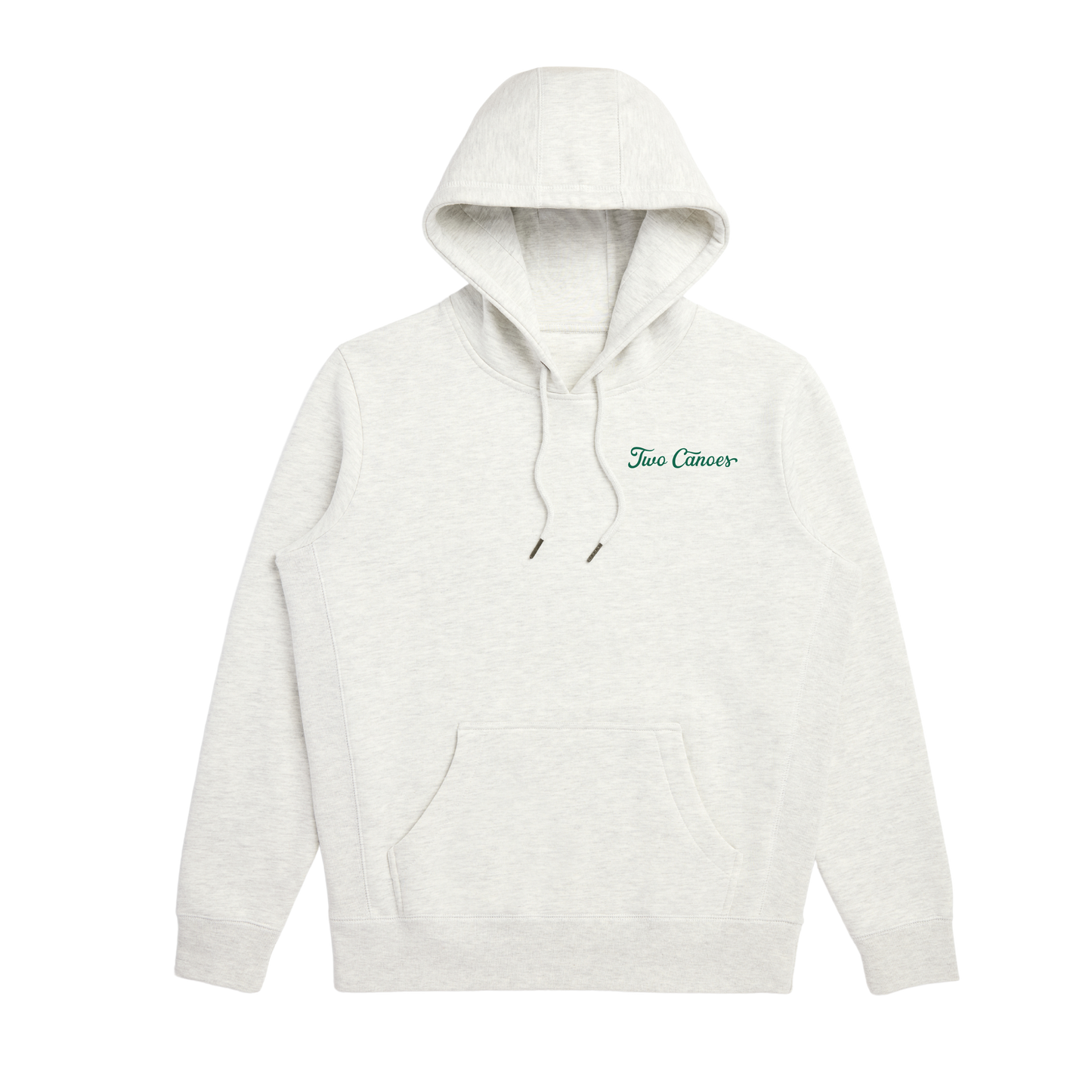 Two Canoes Minimalist Fleece Hoodie