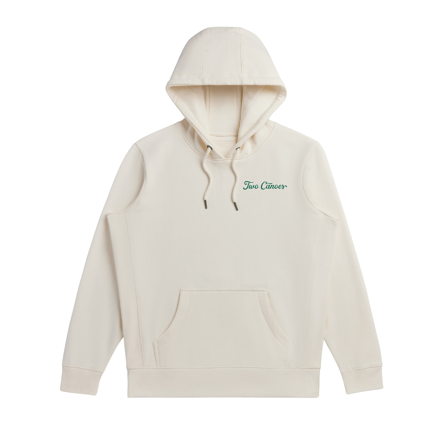 Two Canoes Minimalist Fleece Hoodie