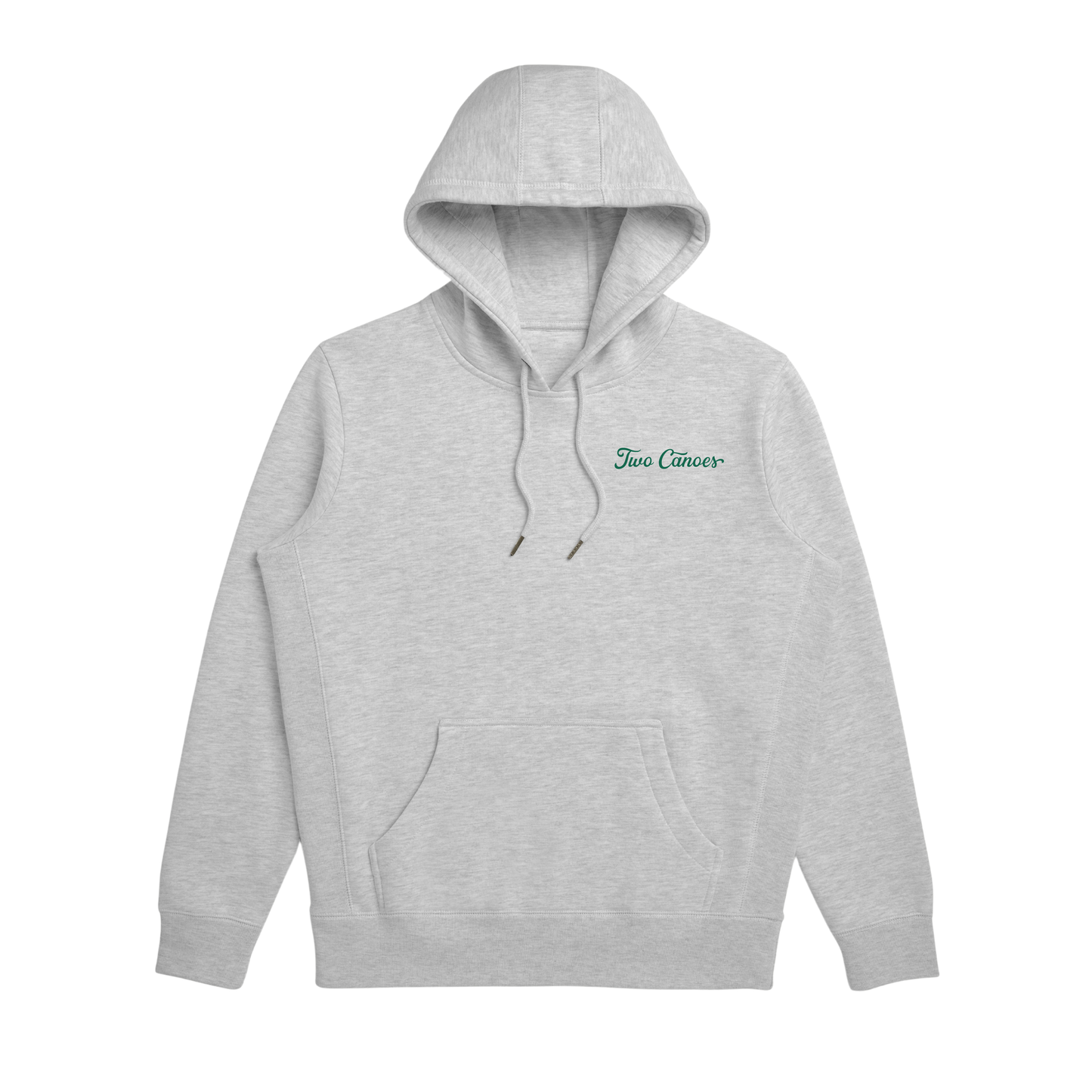 Two Canoes Minimalist Fleece Hoodie