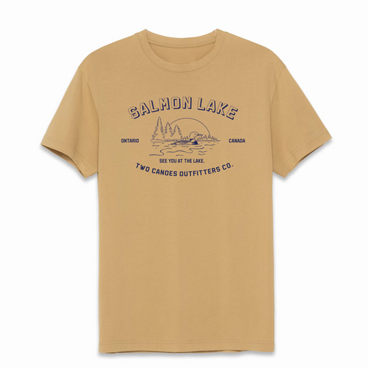 Salmon Lake | Classic Loon Supima Cotton T-Shirt