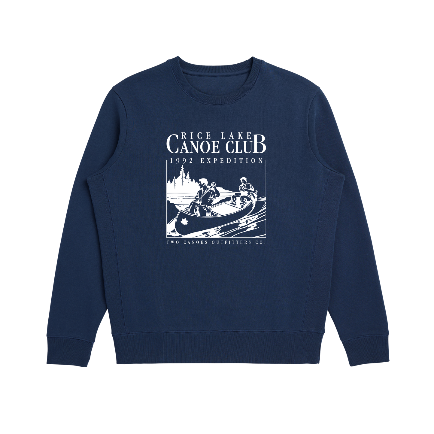 Canoe Club Graphic Fleece Crewneck