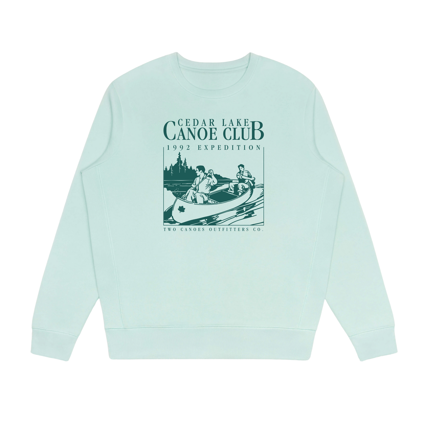 Canoe Club Graphic Fleece Crewneck