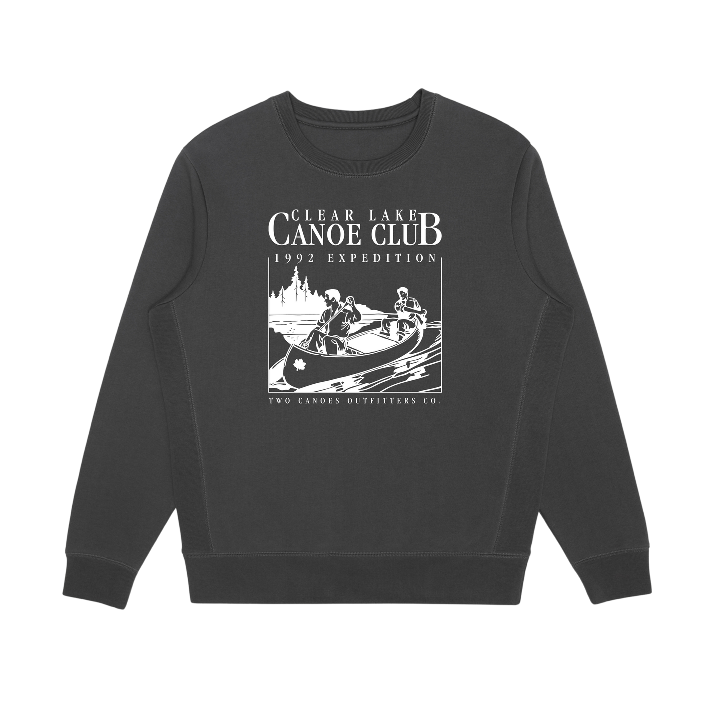 Canoe Club Graphic Fleece Crewneck