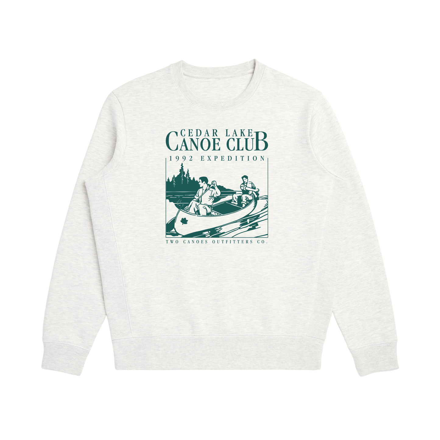 Canoe Club Graphic Fleece Crewneck