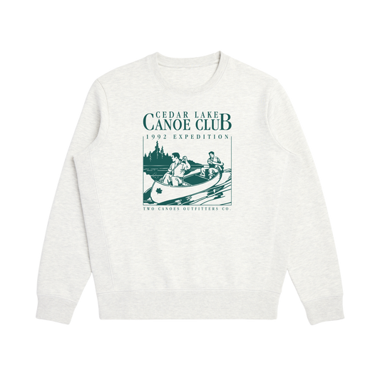 Canoe Club Graphic Fleece Crewneck