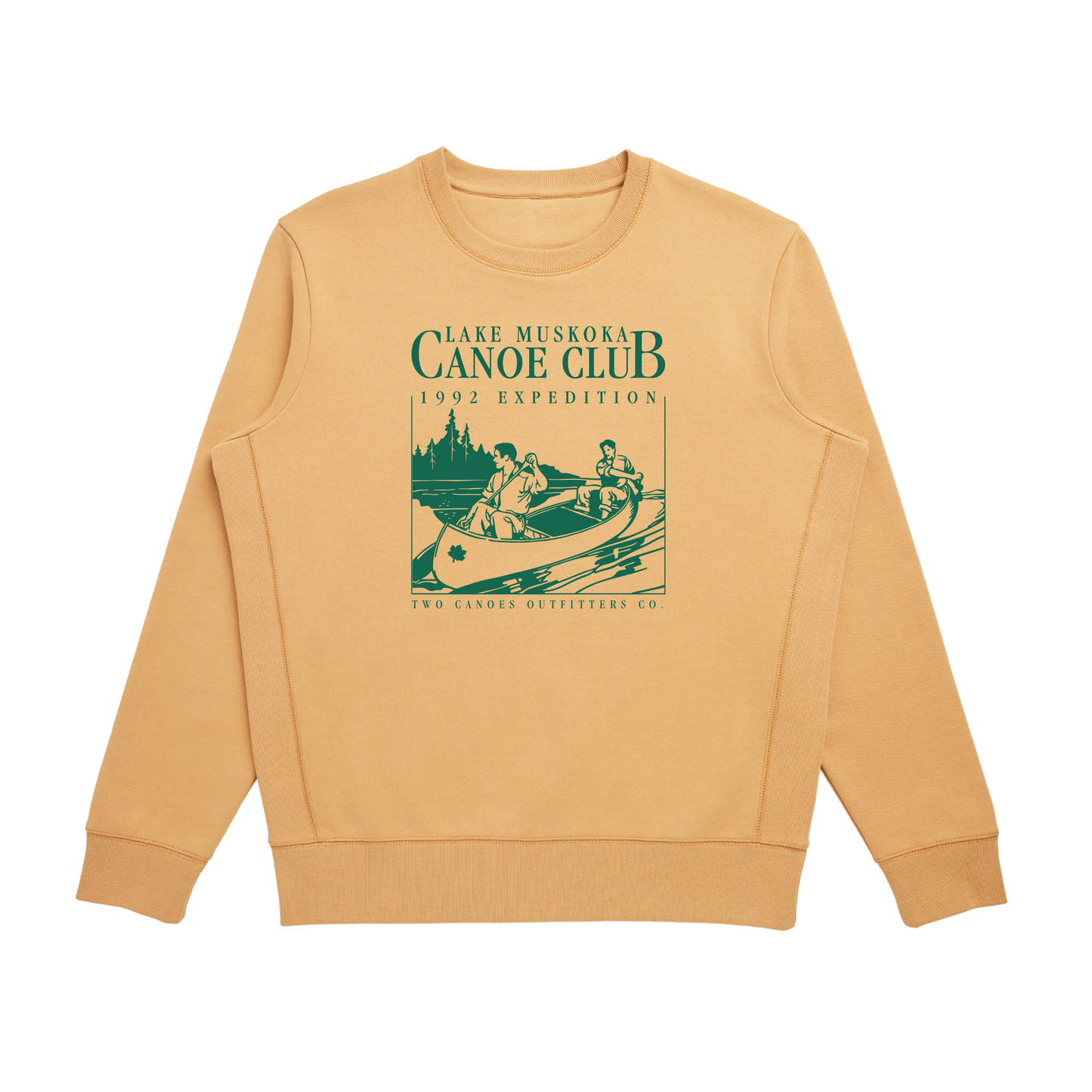 Canoe Club Graphic Fleece Crewneck