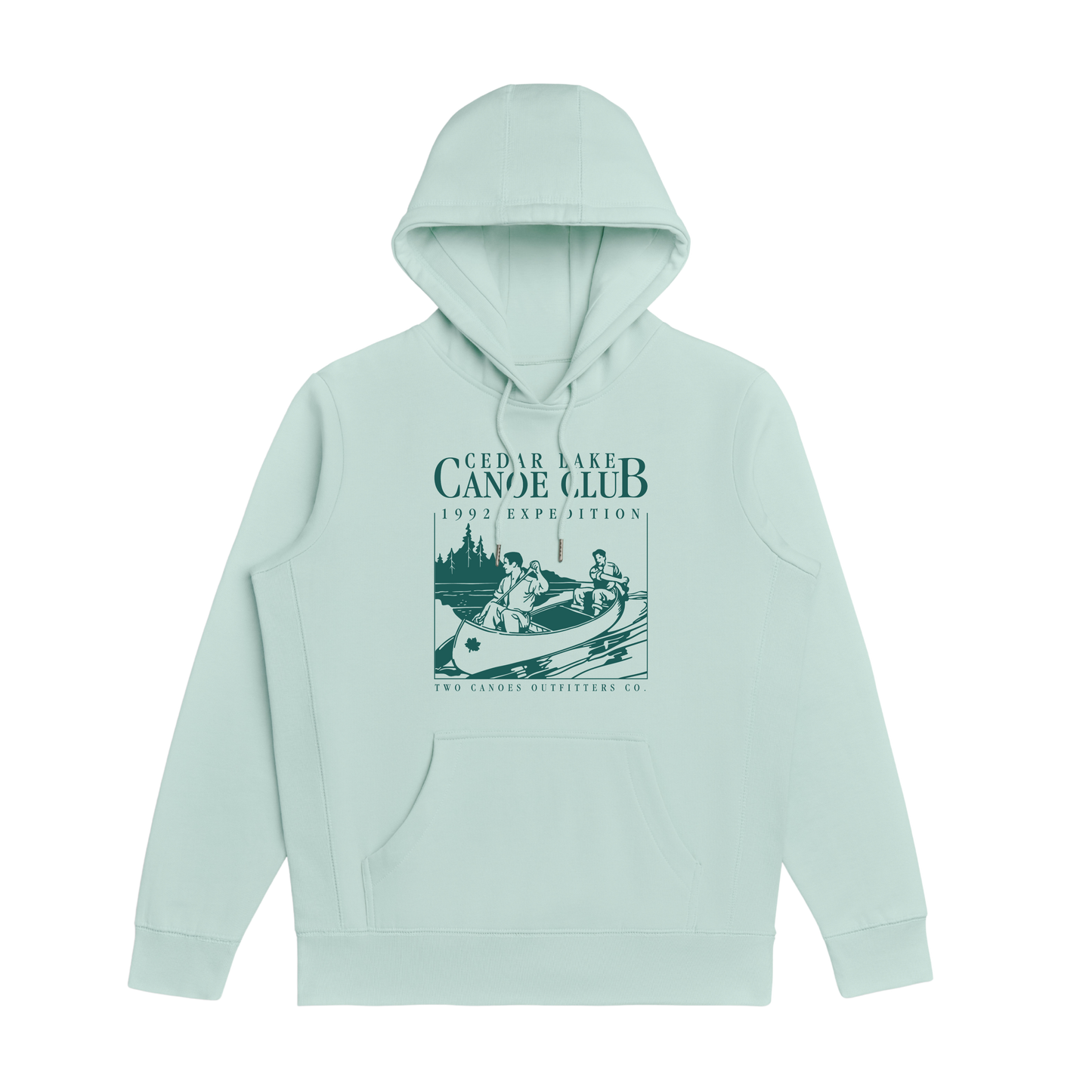 Canoe Club Graphic Fleece Hoodie