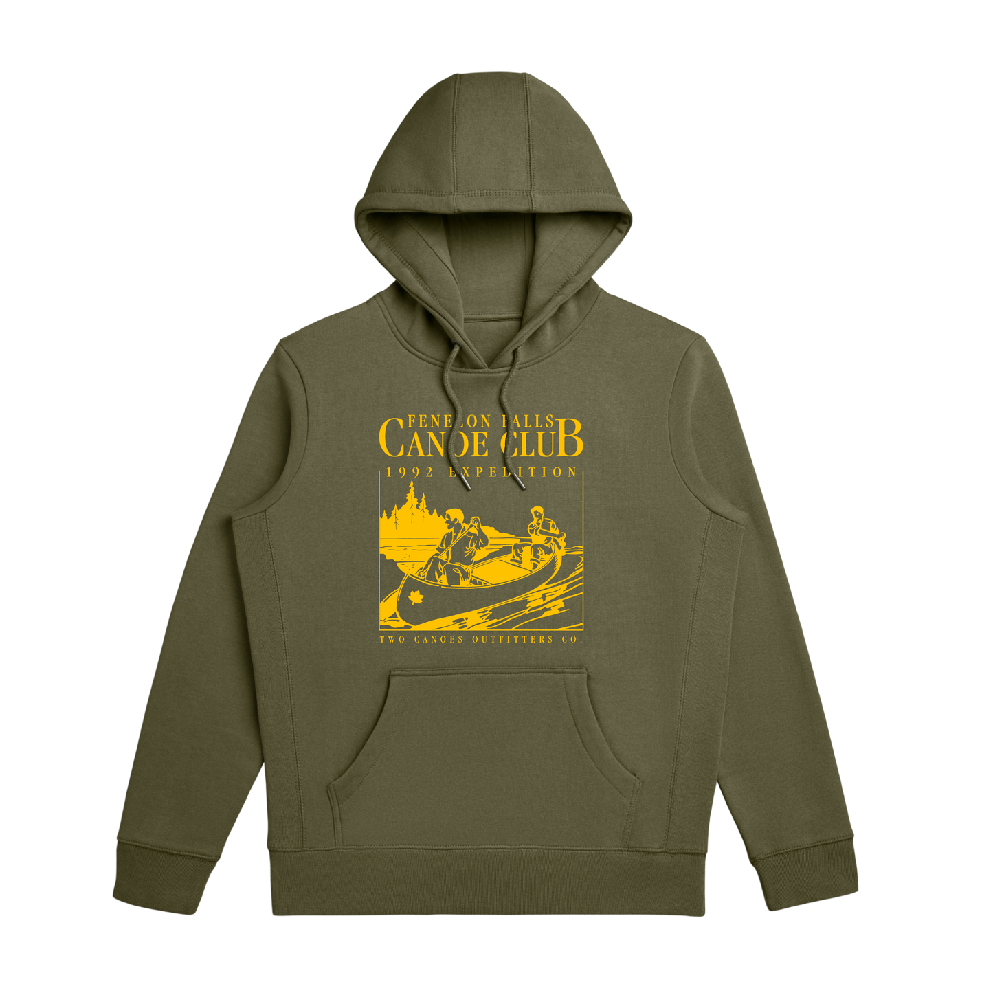 Canoe Club Graphic Fleece Hoodie