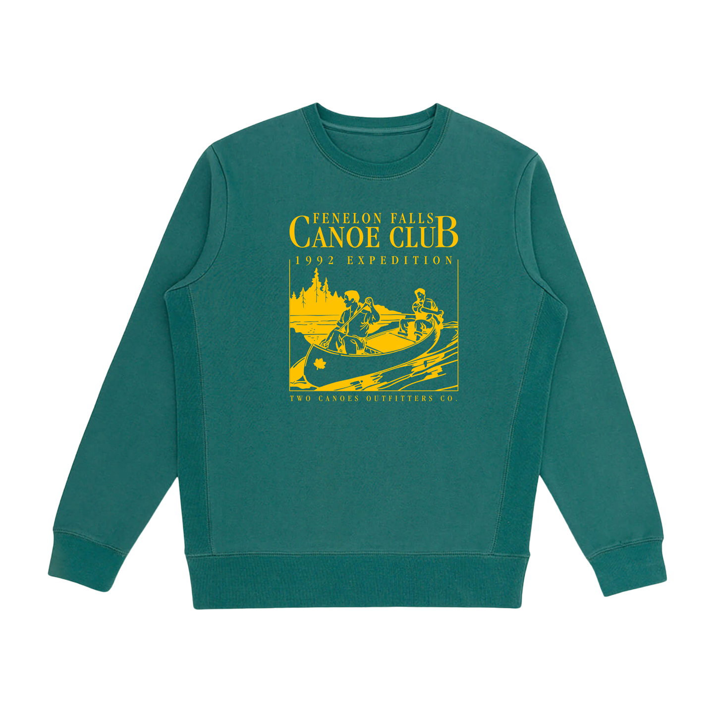 Canoe Club Graphic Fleece Crewneck