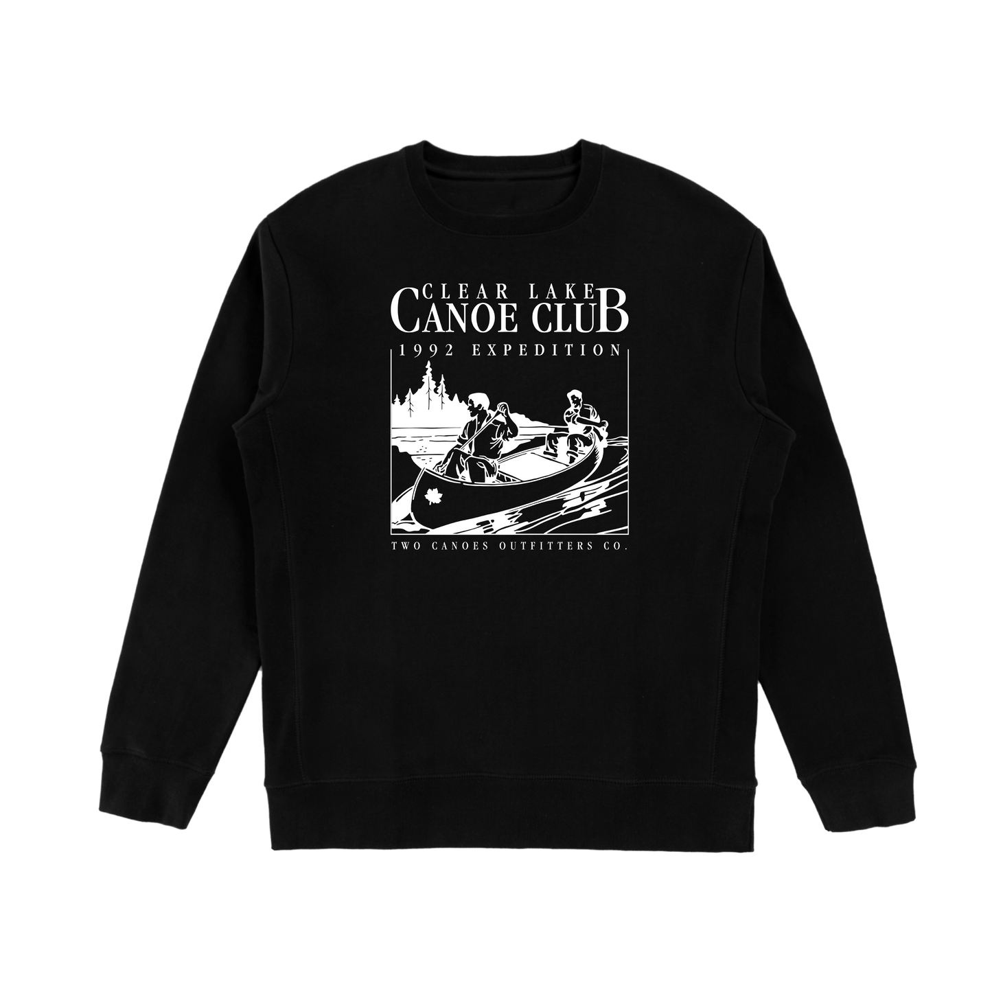 Canoe Club Graphic Fleece Crewneck