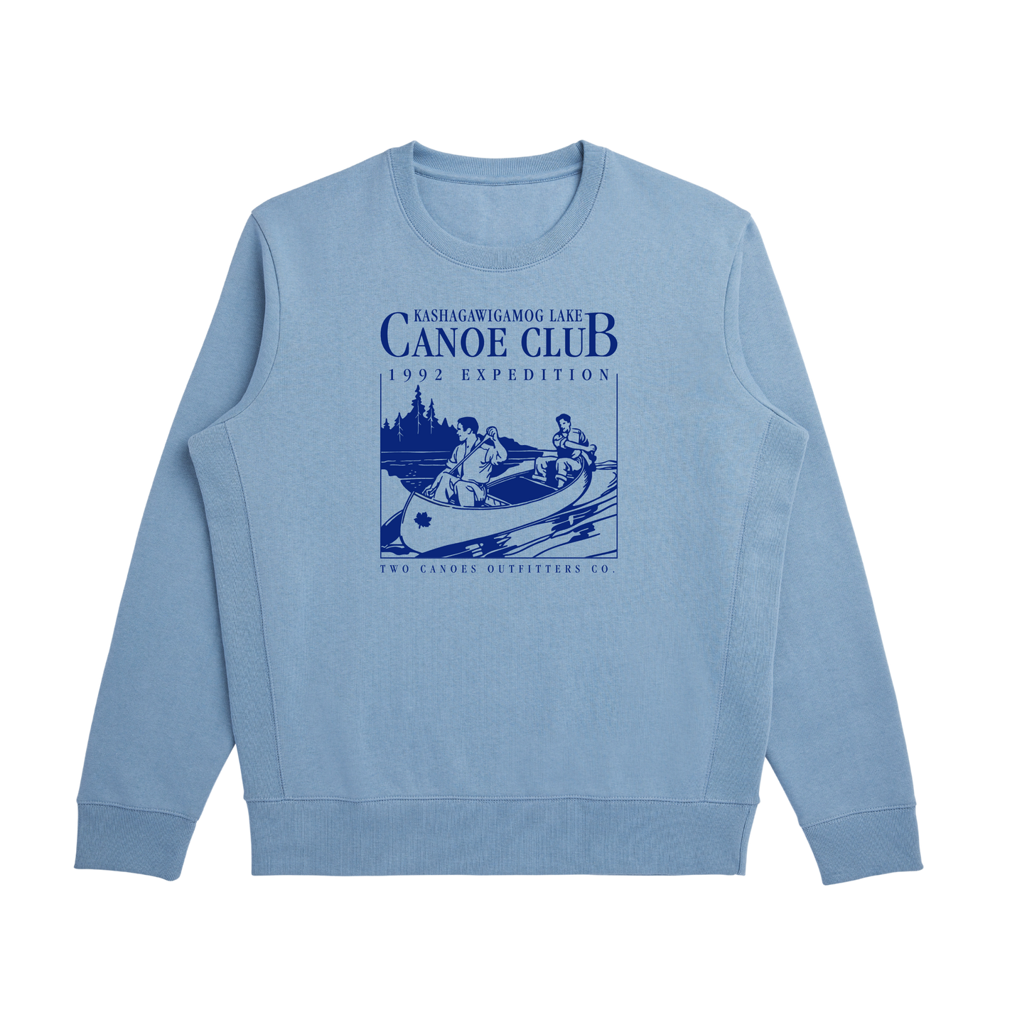 Canoe Club Graphic Fleece Crewneck