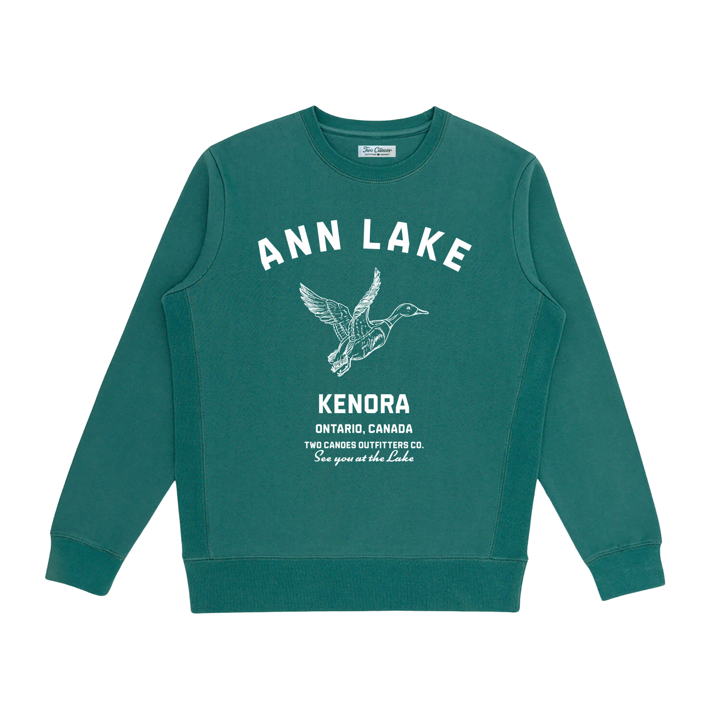 Classic Mallard Duck Fleece Crewneck