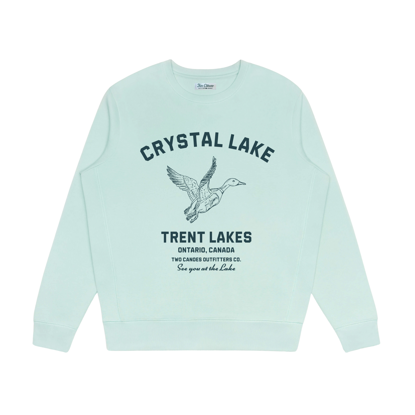 Classic Mallard Duck Fleece Crewneck