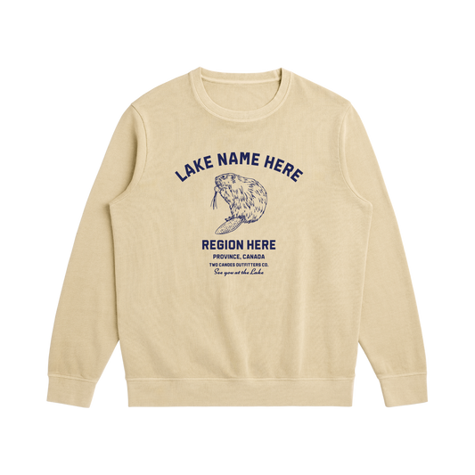 Classic Beaver French Terry Crewneck