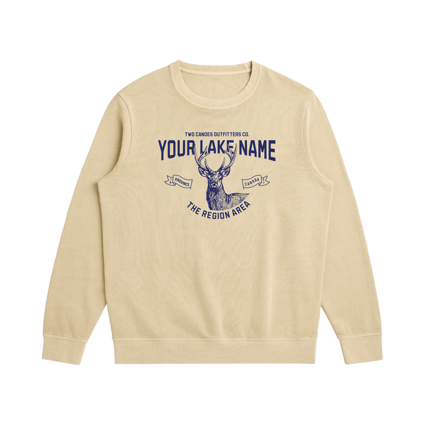 Classic Buck Head French Terry Crewneck