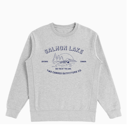 Salmon Lake | Classic Loon Fleece Crewneck