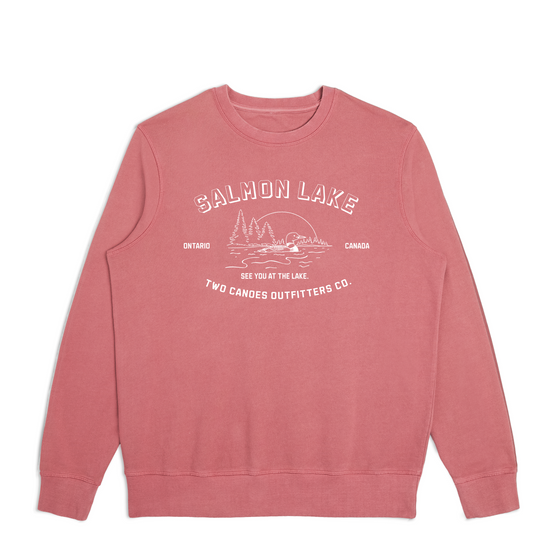 Salmon Lake | Classic Loon French Terry Crewneck