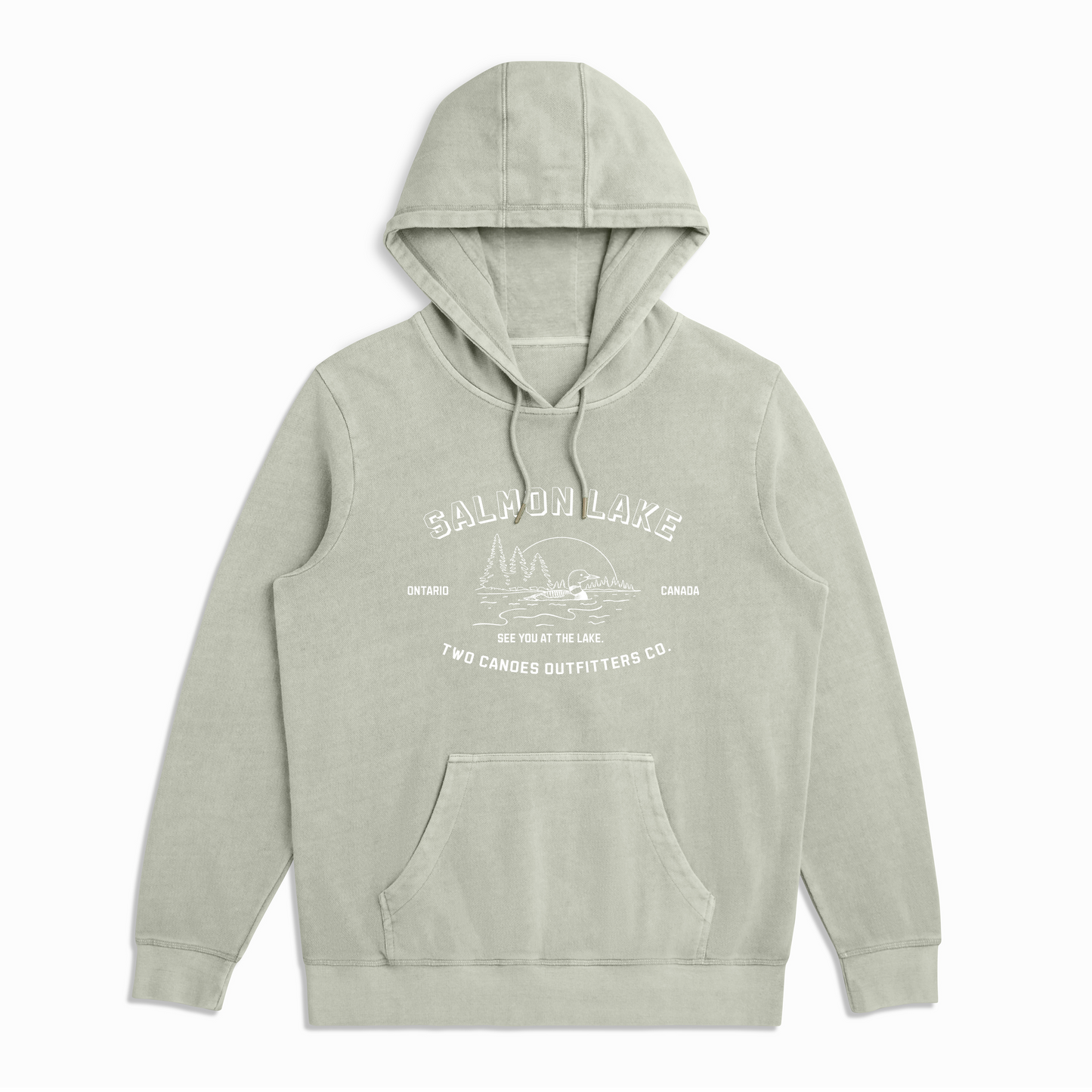 Salmon Lake | Classic Loon French Terry Hoodie