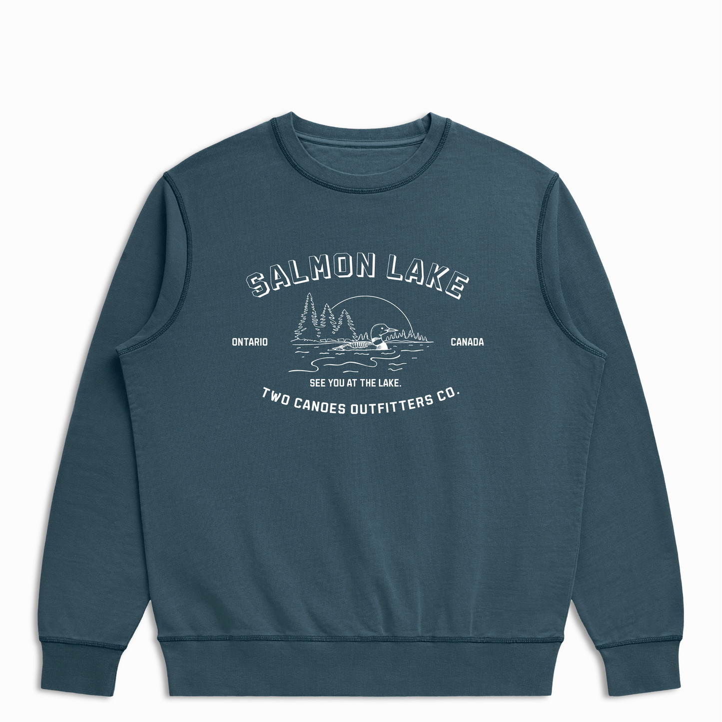 Salmon Lake | Classic Loon French Terry Crewneck