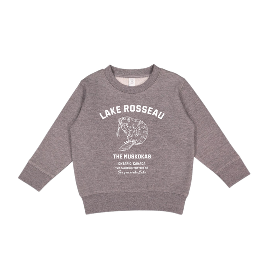 Toddler | Classic Beaver Fleece Crewneck